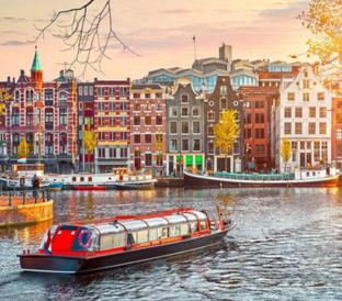 Paris, Brussels & Amsterdam